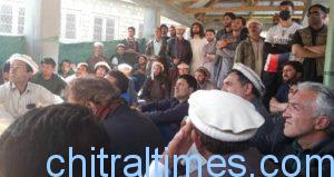 chitraltimes garam chashma protest for play ground 2