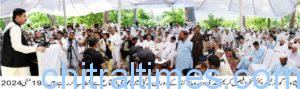 chitraltimes governor kp addressing dargai malakand