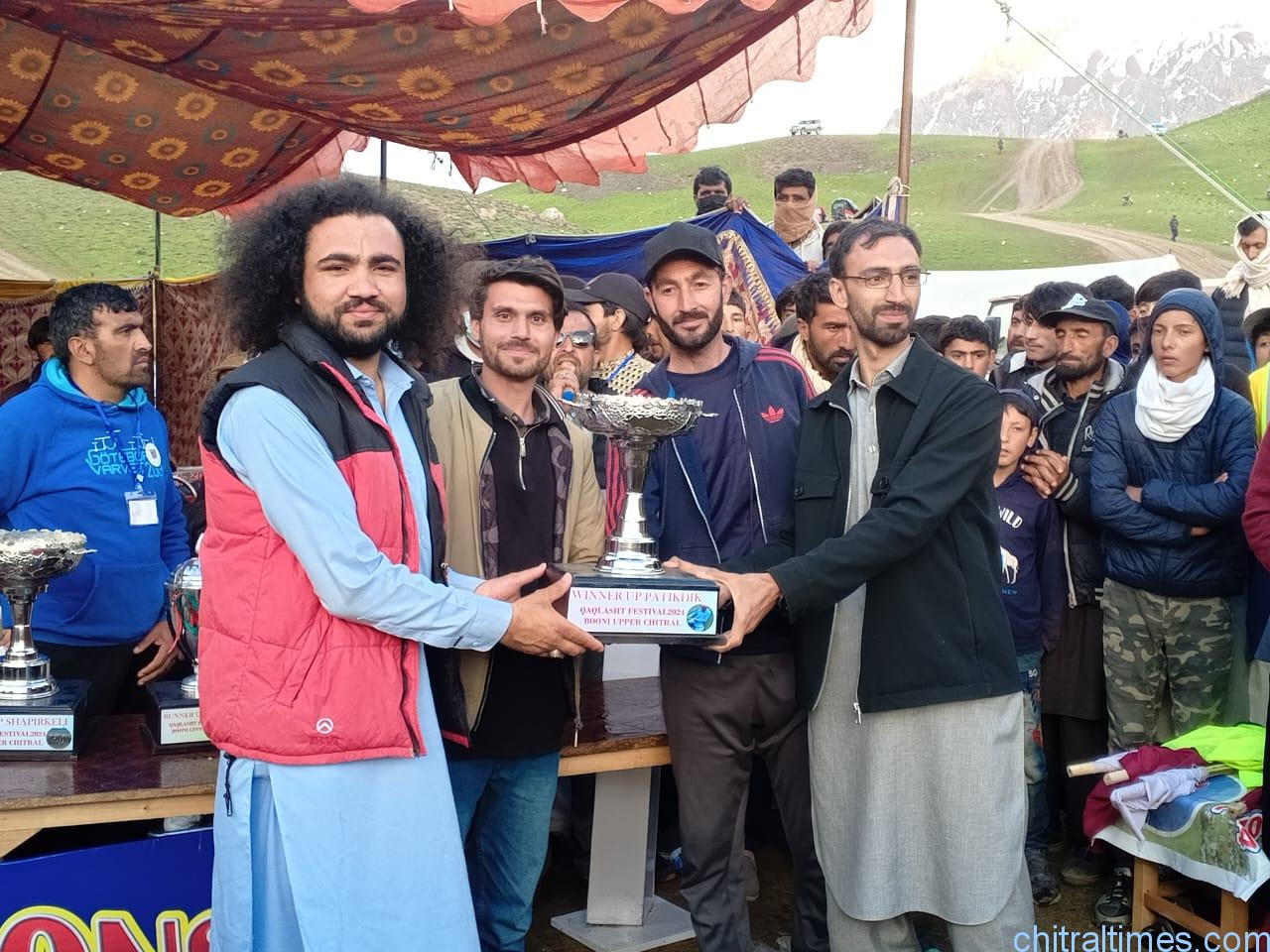 chitraltimes kaghlasht concludes afghan distributes trophy