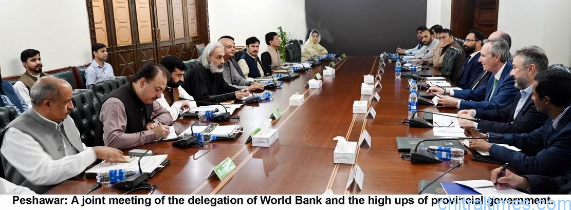 chitraltimes kp govt officials meeting with world bank delegation