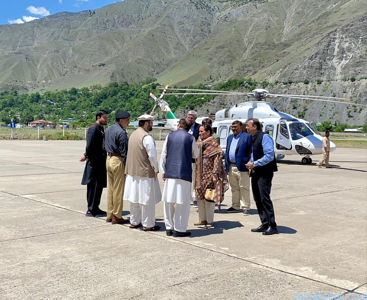 chitraltimes princes zahra aga khan visits chitral lower 2
