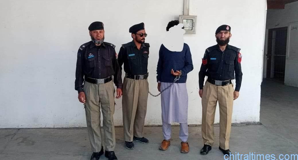 chitraltimes upper chitral police arrested a accused m