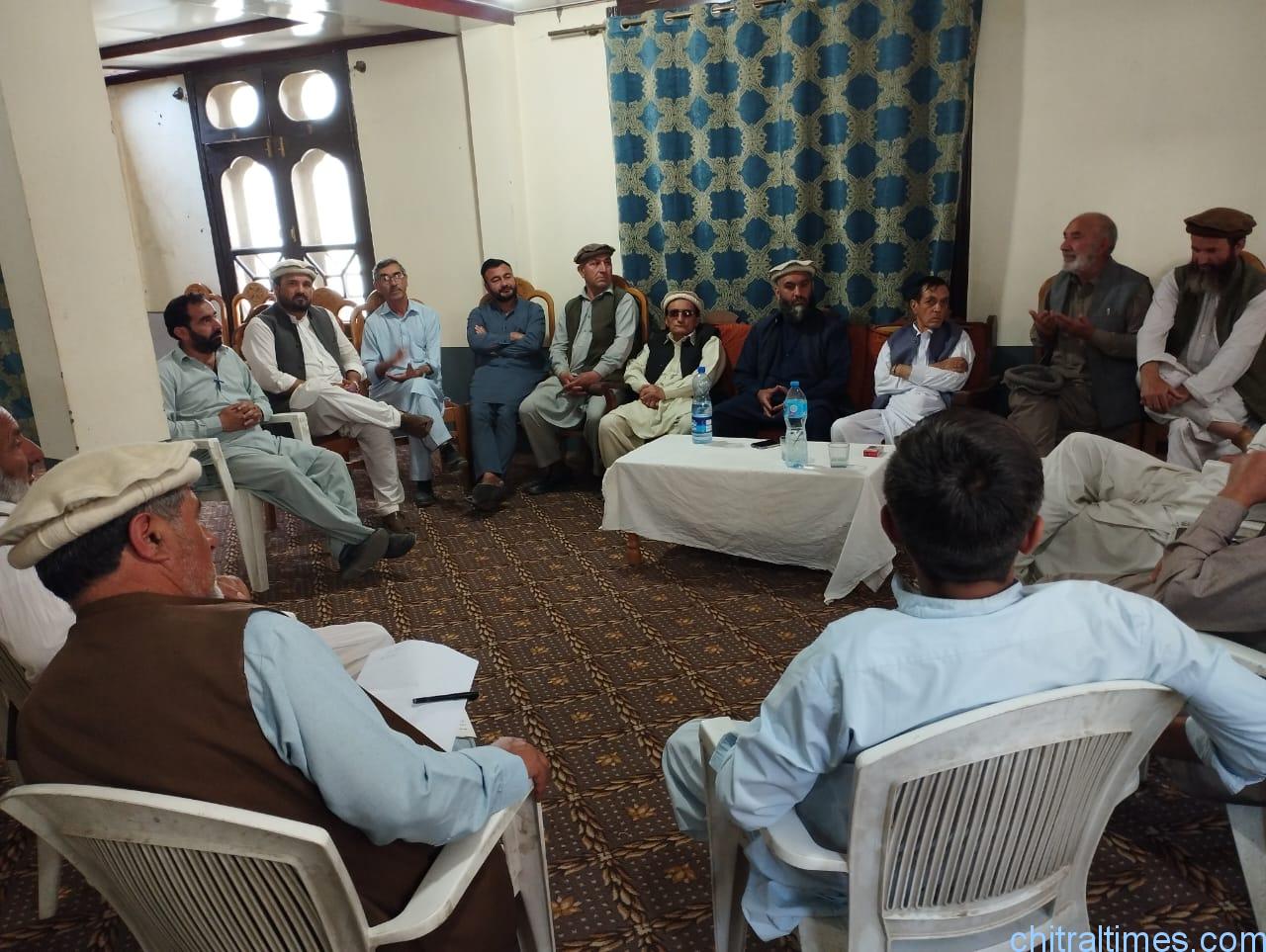 chitraltimes all parties confrence upper chitral for shandur festival 1