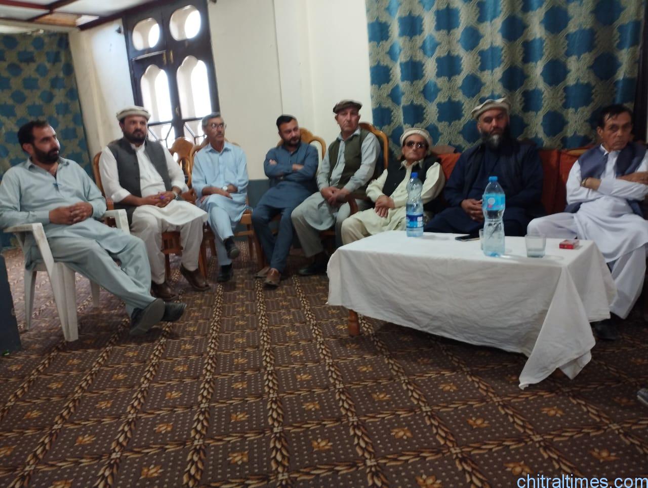 chitraltimes all parties confrence upper chitral for shandur festival 3