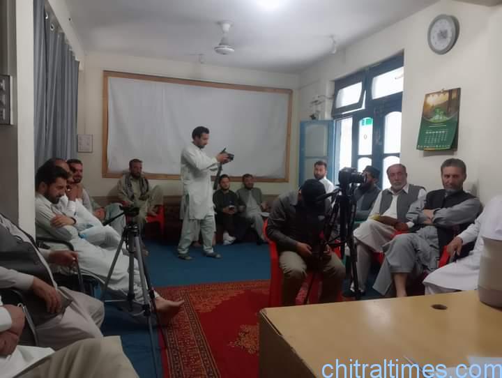 chitraltimes all parties meeting on tax implemantation in malakand division