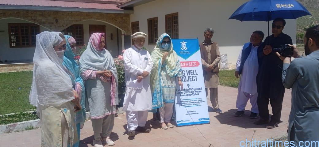 chitraltimes rose chitral collaboration for dug well gtvc booni upper chitral 1