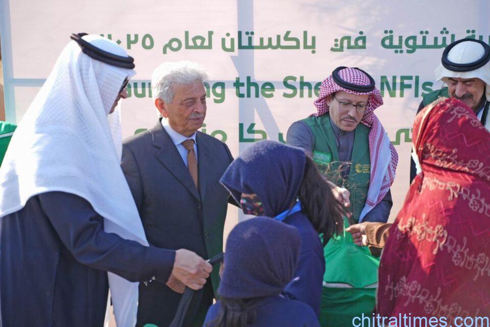 KSrelief Launches Major Initiative to Provide Shelter NFIs and Winter Kits in Pakistan 4