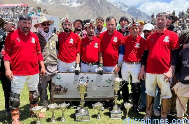 chitral shandur polo festival first day matches Laspur chitral win by 9 0 17