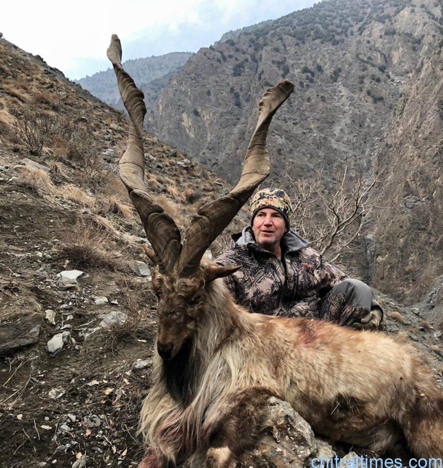 chitraltimes 2nd non exportable markhor trophy hunt by spenish citizen in chitral gol national park buffer zone 2