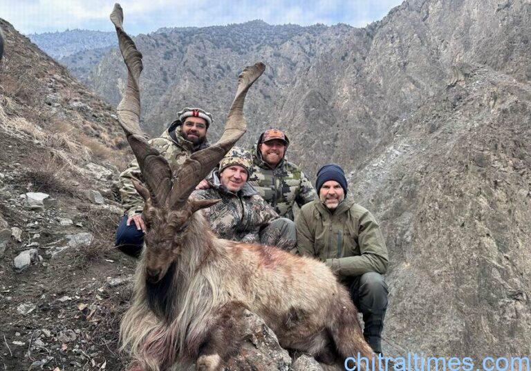 chitraltimes 2nd non exportable markhor trophy hunt by spenish citizen in chitral gol national park buffer zone 3