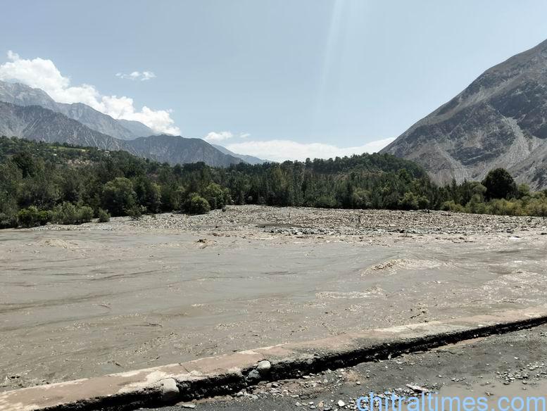 chitraltimes Broze chitral lower flood washed away bridges road and properties 12