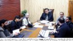 chitraltimes KP Secretary Energy chairing meeting on solarization