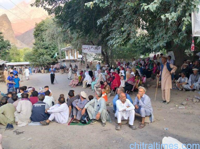 chitraltimes Reshun protest for electricity bill 5