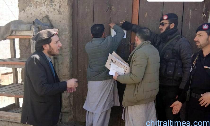 chitraltimes aac chitral bazar checking ayun chitral lower shops sealed 6