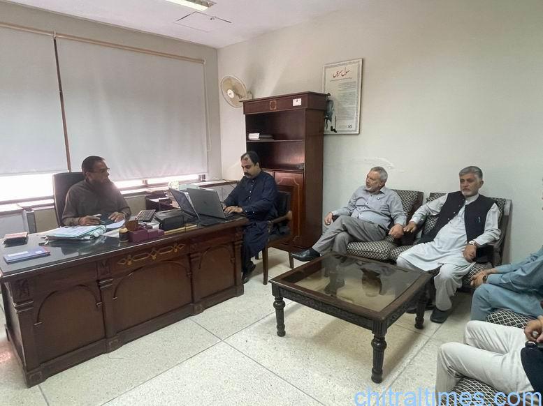 chitraltimes abdul wali khan meeting with chairman pm commission 4