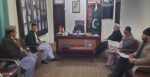 chitraltimes adc general upper chitral muazzam khan chairing a meeting on vehicles registration