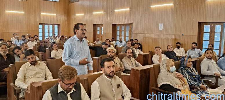 chitraltimes advisor social welfare malak liaqat visit chitral lower 4