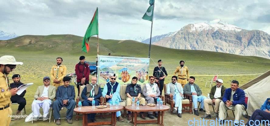 chitraltimes aga khan sports board training for boy scout 3