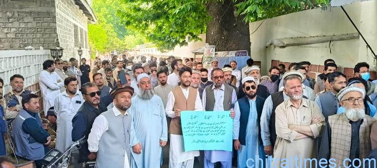 chitraltimes agega chitral lower and upper protest 6