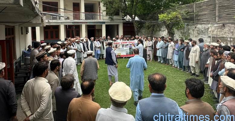 chitraltimes agega protest rally for their demands 2