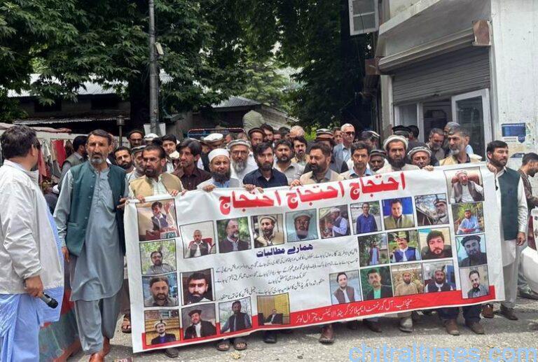chitraltimes agega protest rally for their demands 3