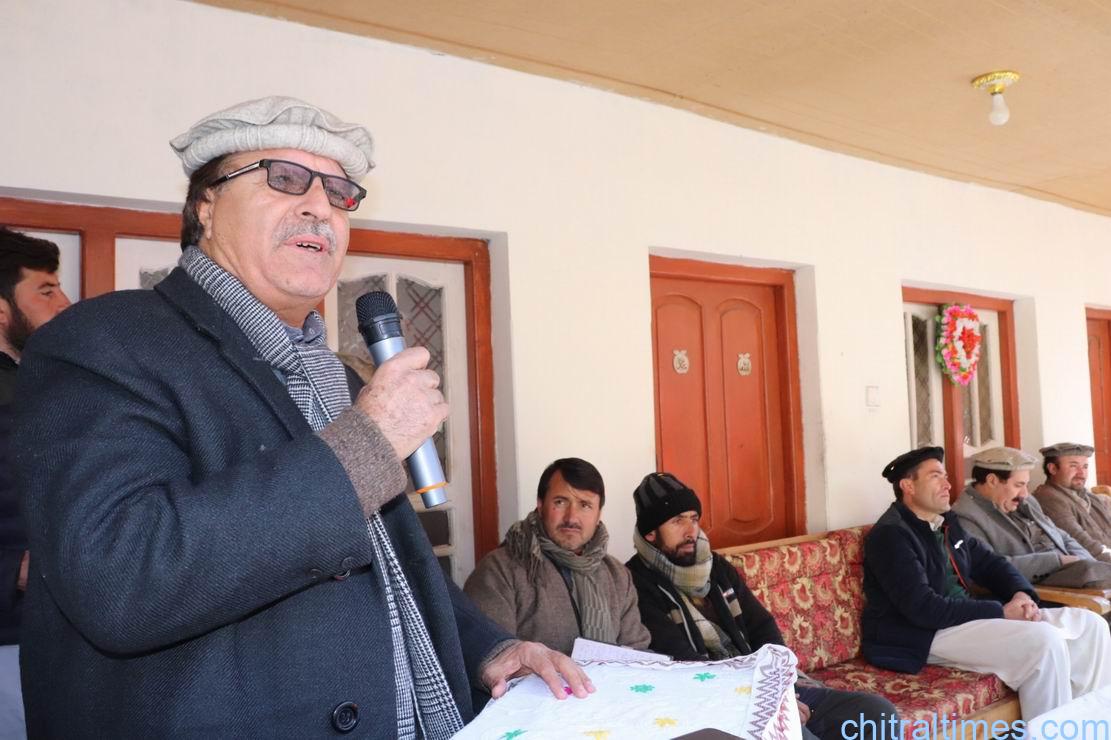 chitraltimes akah water supply project Shali chitral lower 5