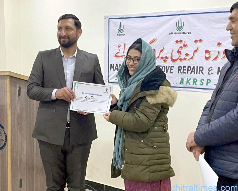 chitraltimes akrsp madad cookstove repair 20