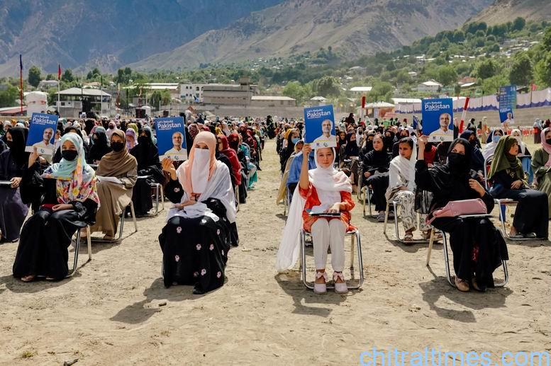 chitraltimes alkhidmat jamat islamai bano qabil test and amir hafiz naeem ur rehman chitral visit 14
