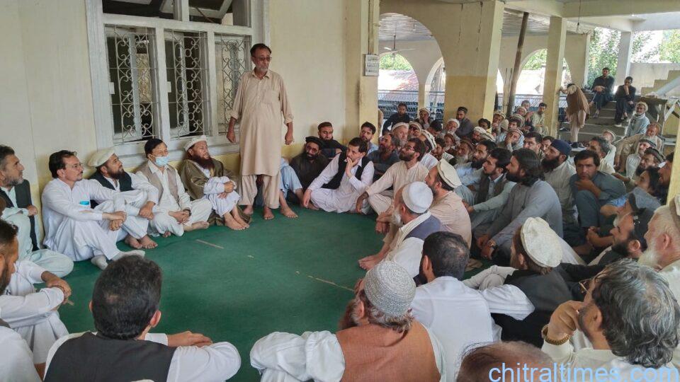 chitraltimes all parties and civil society meeting 3