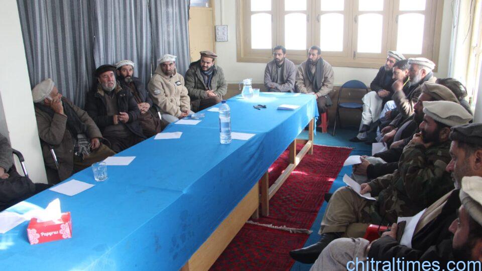 chitraltimes all parties confrence on chitral master plan under ji 7