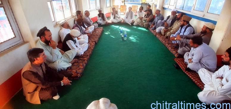 chitraltimes all parties meeting decides to protest against taxes 1
