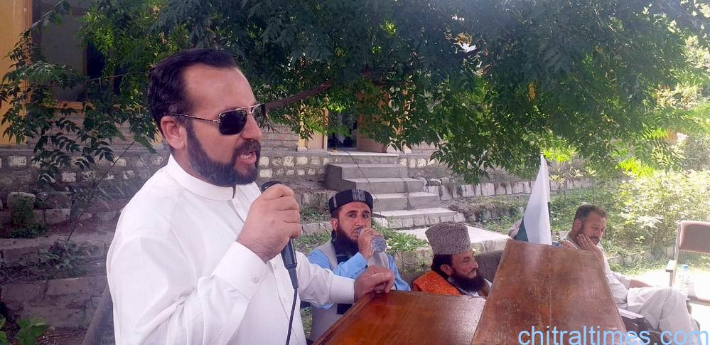 chitraltimes all parties meeting on afghan refuges 6