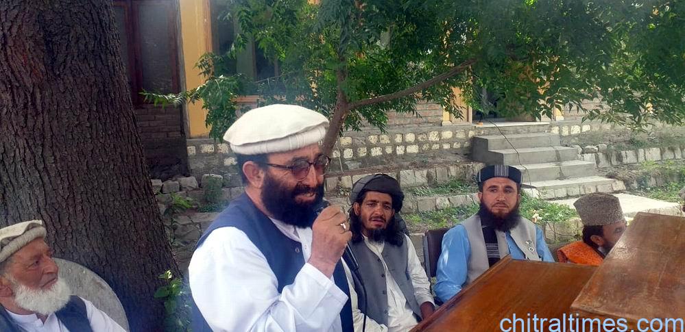 chitraltimes all parties meeting on afghan refuges 7