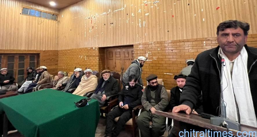 chitraltimes all parties meeting on chitrali culture 1