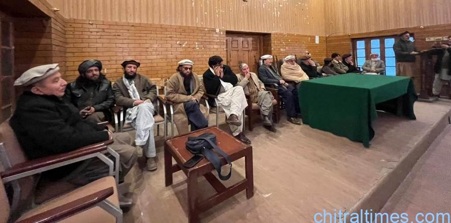 chitraltimes all parties meeting on chitrali culture 7