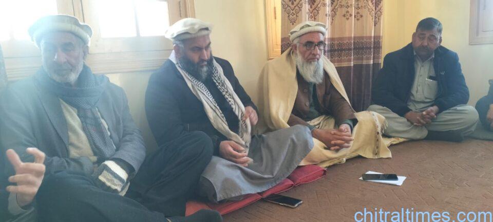 chitraltimes all parties meeting upper chitral 1