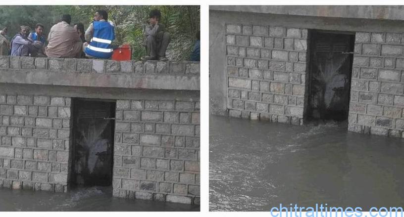 دریا گرم چشمہ میں سیلابی ریلے: انگرغوں واٹر سپلائی اسکیم سے پانی کی فراہمی عارضی طور پر معطل، ٹی ایم او کی شہریوں سے احتیاط کی اپیل