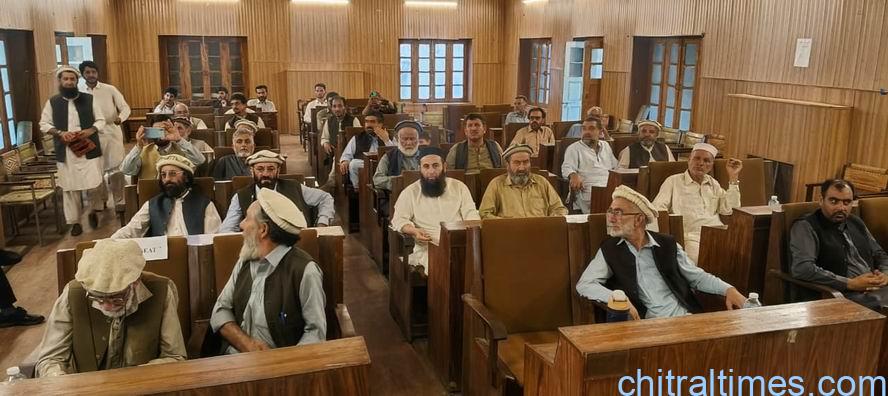 chitraltimes anjuman e khwoar chitral oath taking ceremony 3