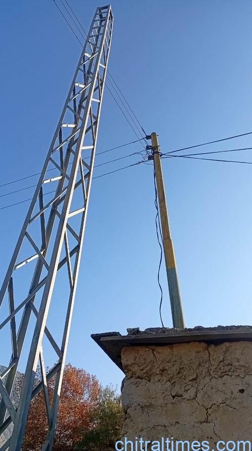 chitraltimes ayun people protest against pesco pole instalation 5
