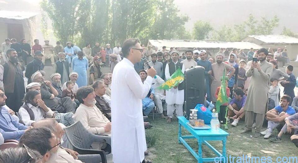 chitraltimes barrister naved sultan joined pmln 4