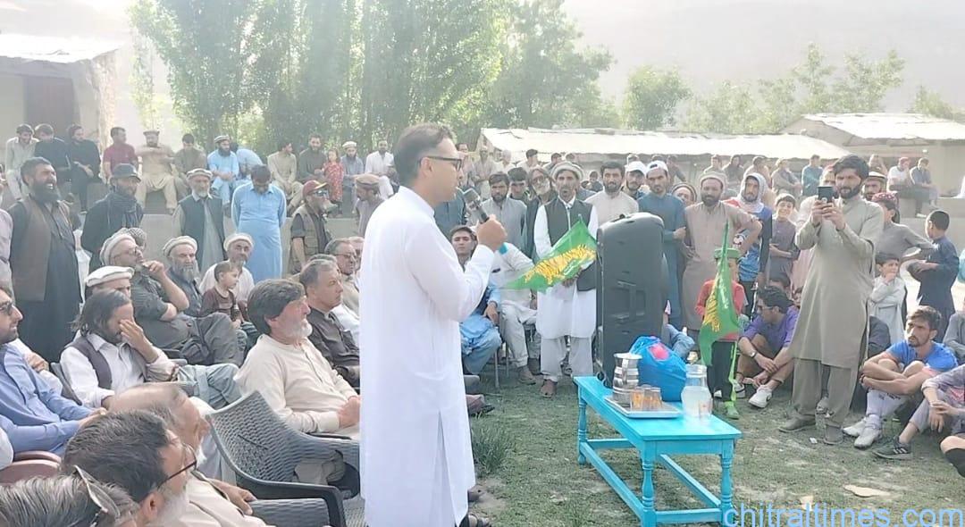 chitraltimes barrister naved sultan joined pmln 4