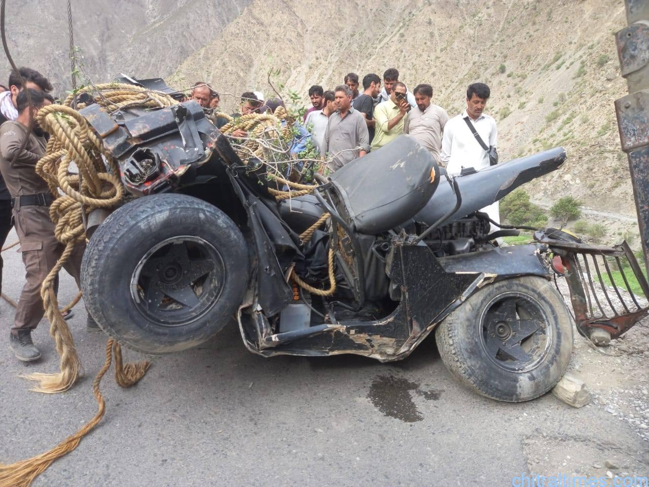 بلپھوک کے مقام پر گاڑی حادثے کاشکار، دو نوجوان جان بحق 