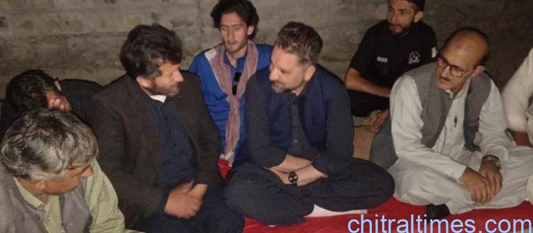chitraltimes booni hunger strike siddiqi mulkhow 2