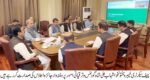chitraltimes chief secretary chairing weekly meeting