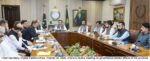 chitraltimes chief secretary shahab ali shah chairing meeting on governance