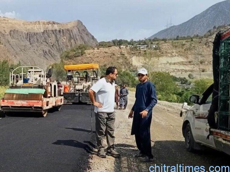 chitraltimes chitral ayun kalash valley road asphalt dc visit 3