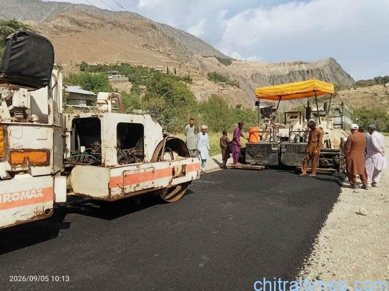 chitraltimes chitral ayun kalash valley road asphalt dc visit 4