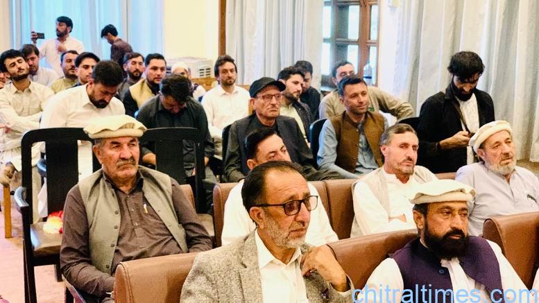 chitraltimes chitral chamber of commerce new cabinet oath taking 3