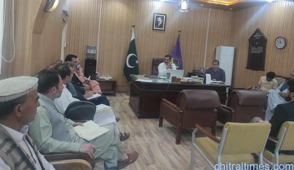 chitraltimes chitral chamber of commerce to organize an expo in shandur festival meeting with dc 6