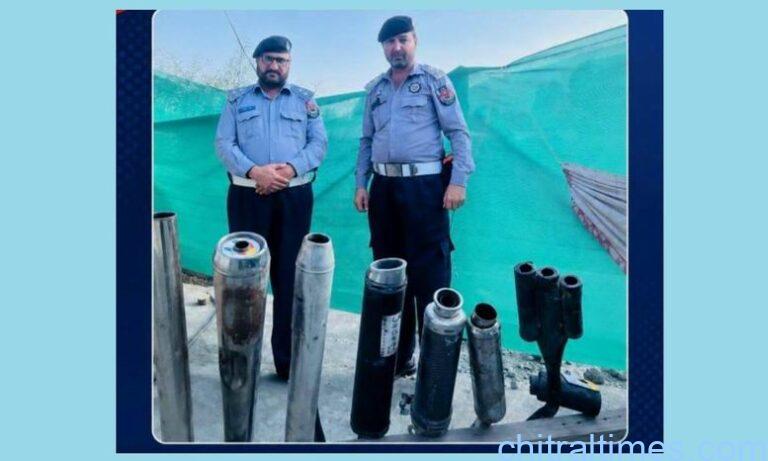 chitraltimes chitral police actiona against illegal cylencer and horn